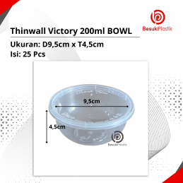 Thinwall Victory 200ml BOWL