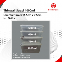 Thinwall Suapi 1000ml
