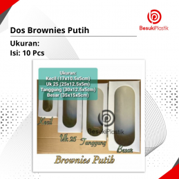 Dos Brownies Putih