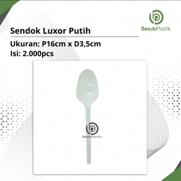 Sendok Luxor Putih (DUS)