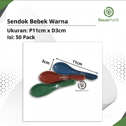 Sendok Bebek Warna (BAL)