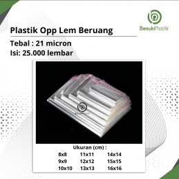 Plastik OPP Lem Beruang Kecil (BAL)