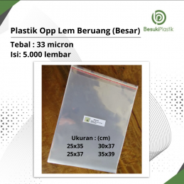 Plastik Opp Lem Beruang Besar (BAL)