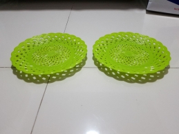 Piring Rotan Plastik
