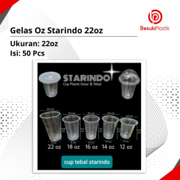 Gelas Starindo 22oz 9.5gr