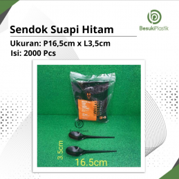 Sendok Suapi Hitam (DUS)