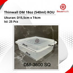 Thinwall DM 18oz (540ml) ROU